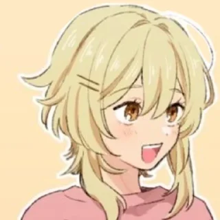 😀 emoji Lumine my beloved | Rayan Telegram sticker 24 of 120