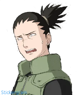 😨 emoji Naruto Official Stickers Telegram sticker 5 of 20