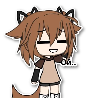 😅 emoji Yuki Telegram sticker 5 of 40