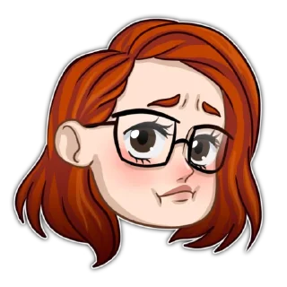 Sticker from Обычная школьница (@stickerssave)