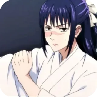 💇 emoji Магическая битва Telegram sticker 8 of 22