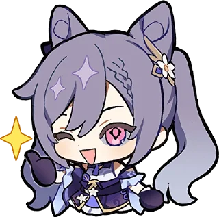👍 emoji Paimon's Paintings Set :: @line_stickers Telegram sticker 15 of 56