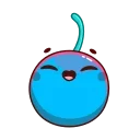 ☺️ emoji Голубые черешни Telegram sticker 8 of 17