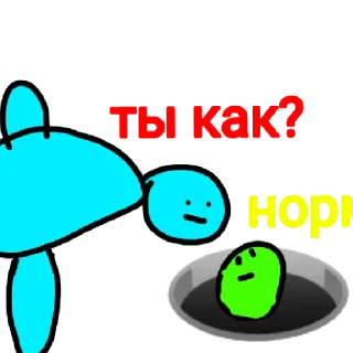 🙃 emoji Голубые стикеры@Dopistim147 Telegram sticker 6 of 20