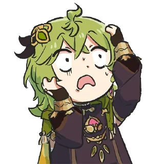 ☹️ emoji @genshinfirst • genshin stickers Telegram sticker 12 of 120