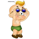😉 emoji Lovely Baby ☺ Telegram sticker 10 of 67