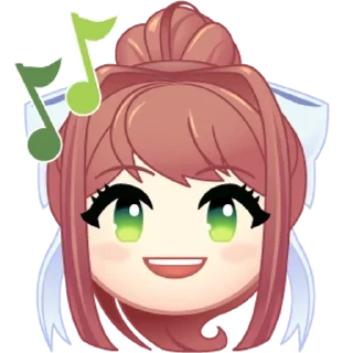 Sticker from Doki Doki Literature club