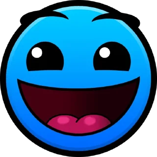 Sticker from Geometry Dash