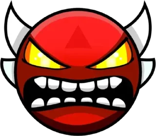 🤬 emoji Geometry Dash Telegram sticker 11 of 12