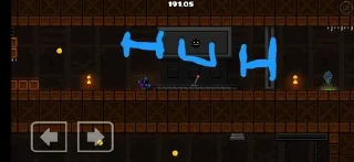 Sticker from Geometry dash