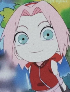 🙂 emoji Sakura Haruno Telegram sticker 10 of 40