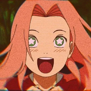 🌟 emoji Sakura Haruno Telegram sticker 7 of 40