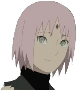 🙂 emoji Sakura Haruno Telegram sticker 17 of 40