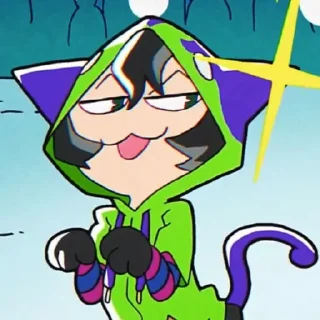 😜 emoji SK8 @anime_sticks Telegram sticker 19 of 25
