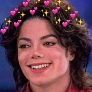 Sticker from Michael Jackson