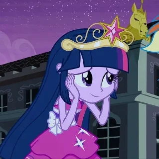 Sticker from Equestria Girls
