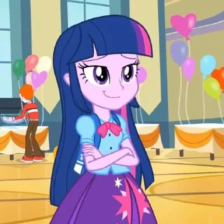 Sticker from Equestria Girls
