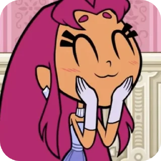 Sticker from Starfire ➩ @Earth928B