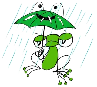 ☹️ emoji Hydrogen Frog -> @HydrogenFrog Telegram sticker 18 of 39