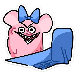 👹 emoji Аня Telegram sticker 10 of 37