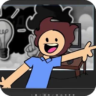🙂 emoji возвращение? ты кто? Telegram sticker 7 of 48