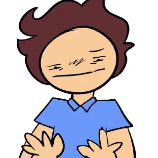 ✋ emoji возвращение? ты кто? Telegram sticker 19 of 48