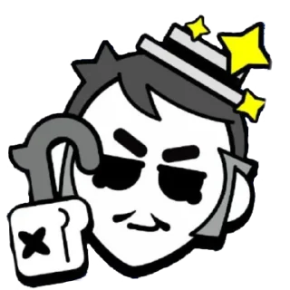 Sticker from Gray