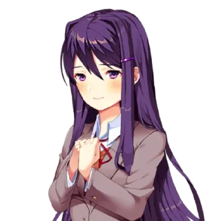 Sticker from Yuri DDLC