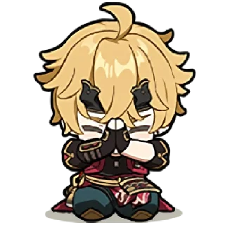 💫 emoji Chibi Genshin 2 Telegram sticker 15 of 70