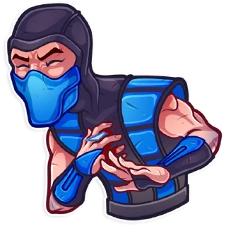 😖 emoji Mortal Kombat Telegram sticker 19 of 30