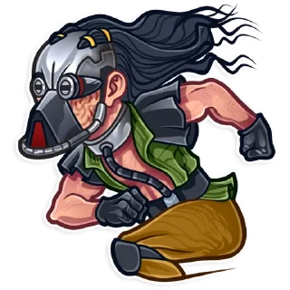 🏃‍♂️ emoji Mortal Kombat Telegram sticker 15 of 30