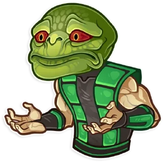 😕 emoji Mortal Kombat Telegram sticker 11 of 30