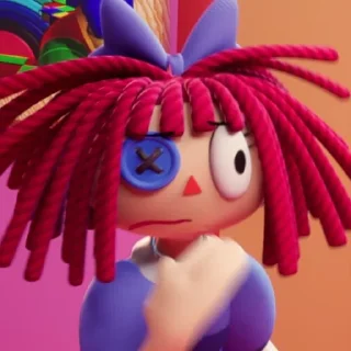 😟 emoji Amazing Digital Circus @YurichBiTe Telegram sticker 22 of 120