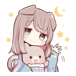💤 emoji Милая зайка @tg_sticks Telegram sticker 14 of 39
