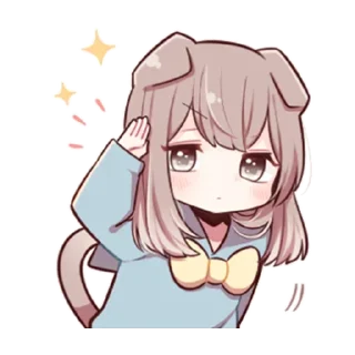 🙆 emoji Милая зайка @tg_sticks Telegram sticker 18 of 39