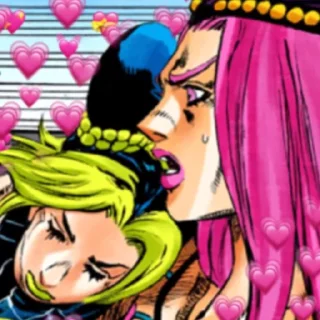 💗 emoji че-то по джоджо Telegram sticker 6 of 49
