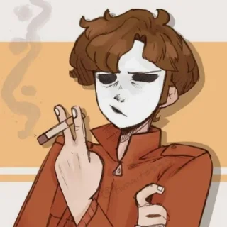 Sticker from « Tim Masky »