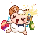 🥳 emoji @ilysmio @TgEmojis_bot Telegram sticker 13 of 24