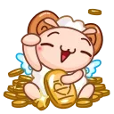 🤑 emoji @ilysmio @TgEmojis_bot Telegram sticker 18 of 24