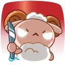 😡 emoji @ilysmio @TgEmojis_bot Telegram sticker 12 of 24