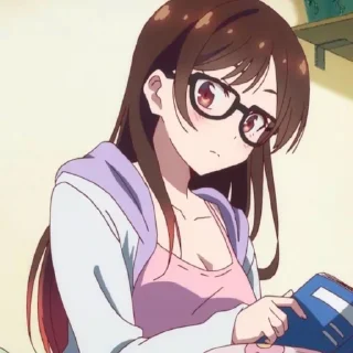 🍓 emoji CHIZURU MIZUHARA    [Rent-A-Girlfriend] @mirsikstick Telegram sticker 22 of 118