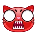 😡 emoji Meow Emoji -> @TgSticker Telegram sticker 16 of 40