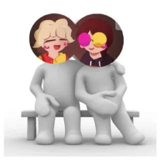 🥰 emoji https://t.me/UndertaleDeltaruneBot <3 Telegram sticker 10 of 25