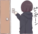 🛎️ emoji Menhera little girl. :: @line_stickers Telegram sticker 9 of 120