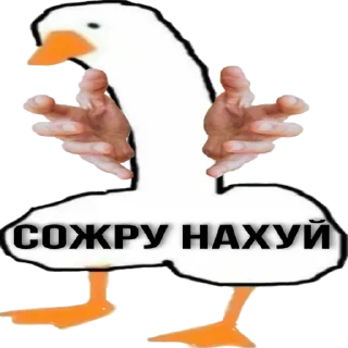 🍴 emoji Гусь Telegram sticker 8 of 16