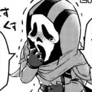 Sticker from ScreamM ghostface