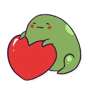 ❤️ emoji Парни Из Болота • @stickB00K Telegram sticker 9 of 74