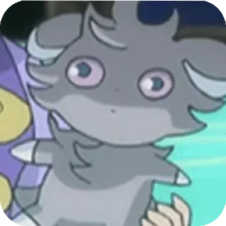 Sticker from Espurr kitten cute
