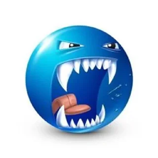 🌟 emoji Blue Emoji Telegram sticker 22 of 51