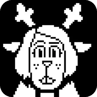 🔳 emoji 🦌Noelle🦌 deltarune @Themki_robot Telegram sticker 10 of 26